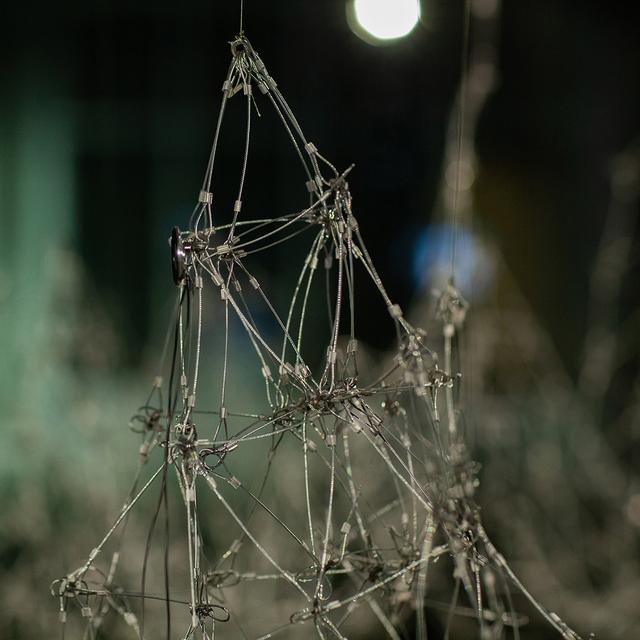 On the filaments, there where the plateaus rises